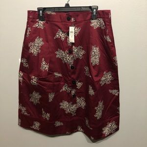 Ann Taylor midi skirt size 10 NWT